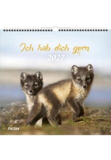 Ich hab dich gern Wandkalender 2027