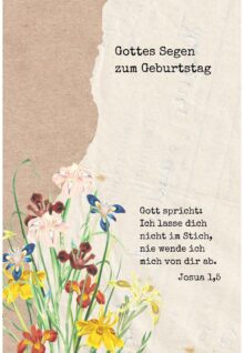 Faltkarte Geburtstag