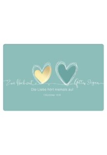 Faltkarte Hochzeit