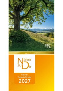 Näher zu Dir 2027 (kleiner Abreißkalender)