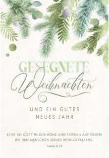 Faltkarte Weihnachten