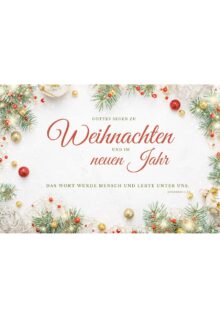 Faltkarte Weihnachten
