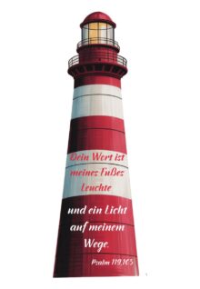 Wandbild Leuchtturm