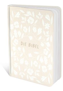 Schlachter 2000 Bibel - Taschenausgabe (Hardcover, farbiger Einband »Floral«)